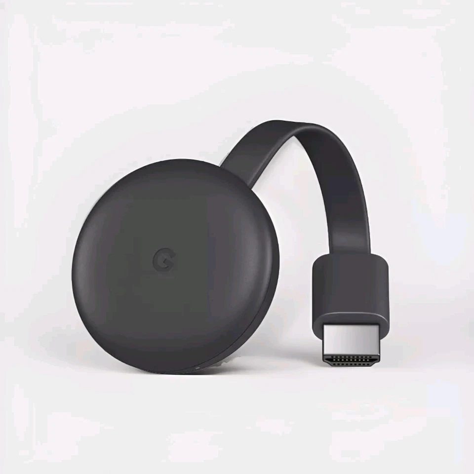 Google Chromecast 3rd Gen HD Digital Media Streamer - Brand New Sealed- Charcoal - Image 1 of 4