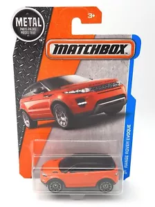 Matchbox Superfast Range Rover Evoque orange. MBX 27/ 2016. long card - Picture 1 of 1
