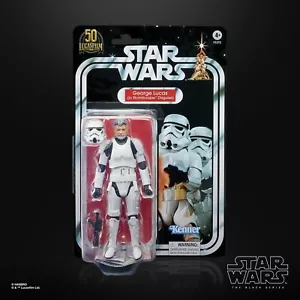 George Lucas Stormtrooper 50 aniversario (Star Wars 6" serie negra) MR2 - Imagen 1 de 2