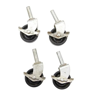 回收钢脚轮套装带亚克力车轮 — 第 1/4 张图片