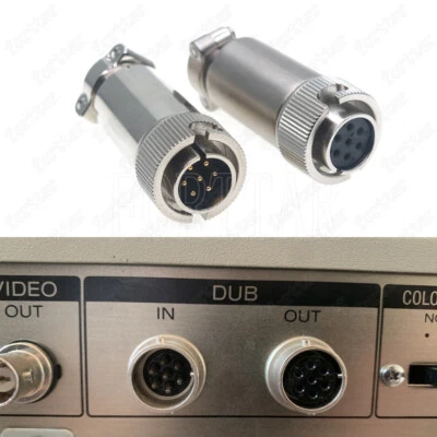 Hirose 7 pin male/female connector for DUB IN / DUB OUT, RM12BPE-7P, RM12BPE-7S - Image 1 of 4