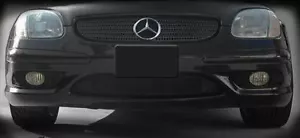 3pcs Black Mesh Grilles for Mercedes SLK AMG SLK32 Bumper 96-2004 - Foto 1 di 2