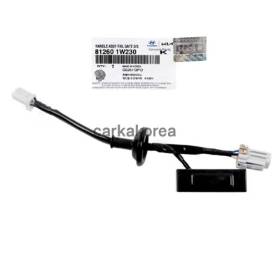 Genuine 812601W230 Rear Trunk Handle Release Button For Kia Rio Hatchback 12-17 - Изображение 1 из 4