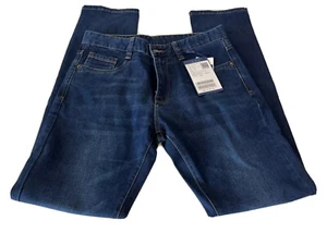 Camel Mens Jeans Dark Wash Long Blue 34W/32L Size 33 - Picture 1 of 18