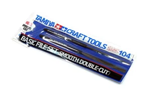 TAMIYA Model Craft Tools Basic File Set (Smooth Double-Cut) 74104 - Picture 1 of 1