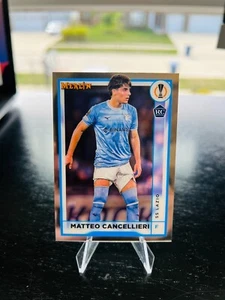 Matteo Cancellieri RC 2022-23 Topps Merlin Chrome UEFA SS Lazio - Picture 1 of 2