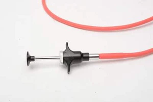 Camera locking cable release (Disc Lock) ~40", Nice and clean (Red) - Picture 1 of 3