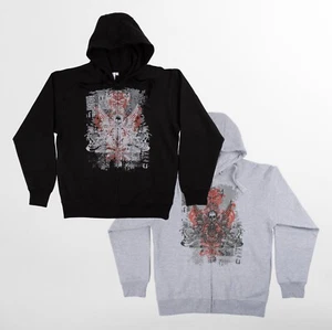 Mens Gothic Hoodie Black Angel Molloy - Picture 1 of 5