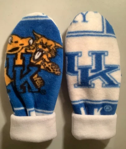 KENTUCKY MITTENS WILDCATS UK HANDCRAFTED womens fleece winter gloves Cover