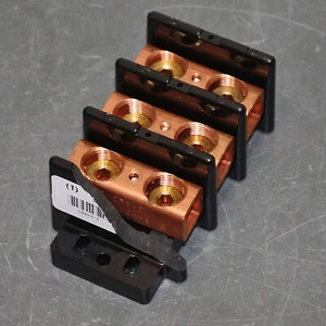 CHIPPED - Eaton Bussmann Power Distribution Block 16003-3, 255A, 600V AC, 3P - Picture 1 of 6