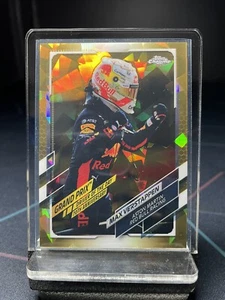 2021 Topps Chrome F1 Sapphire Max Verstappen GOLD Formula 1 /50 #167 - Picture 1 of 2