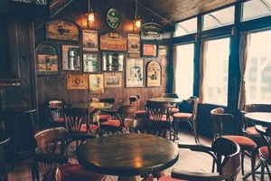 OLD IRISH PUB #OIP11 The Irish Pub Bar - 8"" x 10"" ULTRA PREMIUM SATIN DRUCK - Bild 1 von 1