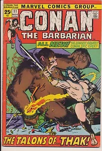 Conan the Barbarian #11 Marvel Comics 1971, Barry Smith Art - Picture 1 of 2