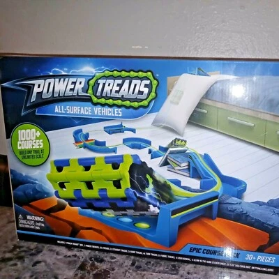  Power Treads All-Surface Toy Vehicles Epic Course  Pack - 30 + Pieces  - Image 1 of 4