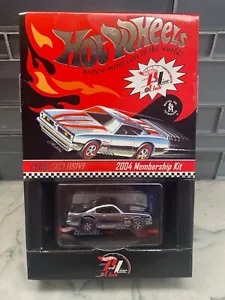 Hot Wheels Rlc 2004 Abbonamento Club Auto Plymouth Barracuda Blu a Strisce - Foto 1 di 4
