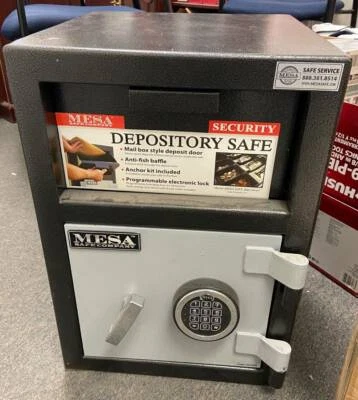 Mesa Security Safe Model MFL2014E Depository w/Electronic Lock, NEW Pick up only - Image 1 of 4