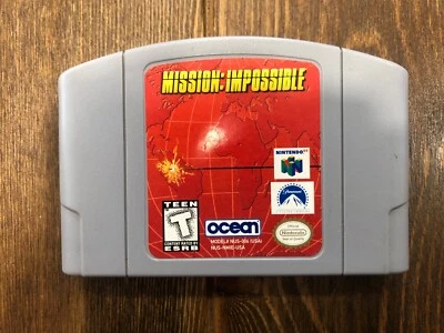Mission Impossible (Nintendo 64 N64, 1998) Free Shipping  - Image 1 of 3