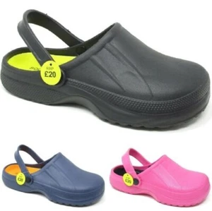 Mujer Verano sin Cordones Jardín Piscina Lactancia Playa Zuecos Sandalias Talla - Imagen 1 de 7