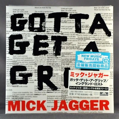 Mick JAGGER Gotta Get Orig. 2017 JAPAN Sealed CD Single UICY-5133 STONES NEW wit - Image 1 of 4