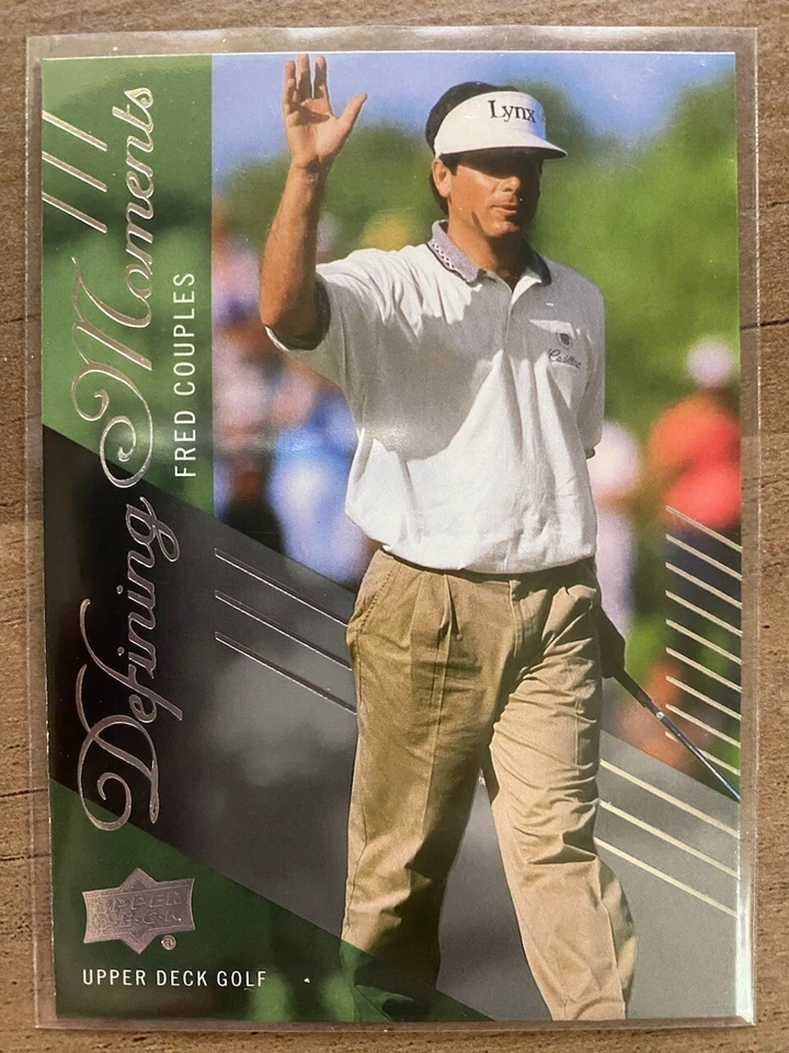 2024 Upper Deck - Defining Moments #DM-18 Fred Couples * Free Shipping * - Image 1 of 2