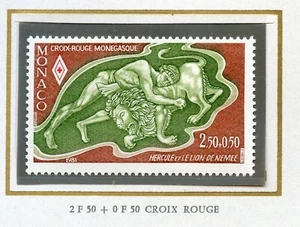 PHOTO CONTRACTUELLE / TIMBRE DE MONACO NEUF N° 1288 ** CROIX ROUGE / HERCULE - Photo 1/1