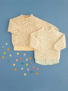 Sirdar Knitting Pattern - Hayfield Baby Bonus Spots, Sweaters 5443 - Picture 1 of 1