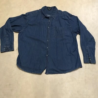 4 XL  Men’s Jonathan Corey Denim Long Sleeve - Image 1 of 3