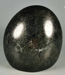Natural Black Tourmaline Freeform Stone Rock Crystal Healing Reiki Polished - Picture 1 of 10