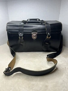 1960s Vintage Vanguard Perrin Made In USA Top Grain Cowhide Camera Case - Picture 1 of 24