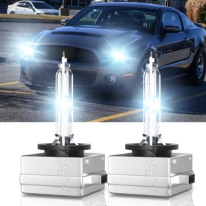 Front HID Headlight Bulb FIT For Ford Mustang 2010-2017Low&High Beam 6000K WHITE - Picture 1 of 10