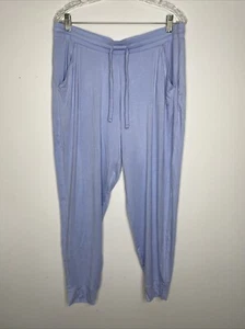 Tommy John Pyjamahose XL blau Jogger Loungewear Second Skin Taschen Kordelzug - Bild 1 von 4