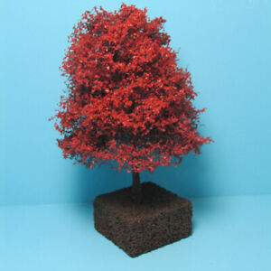 Dollhouse Miniature Beautiful Outdoor 6" Maroon Japanese Maple Tree CA2534