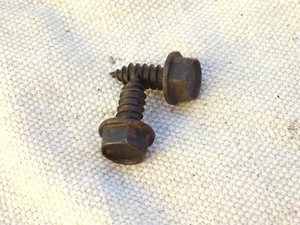 Interior Bracket 10MM Bolt 2 pc Lot OEM C4 Corvette Course Thread - Bild 1 von 4