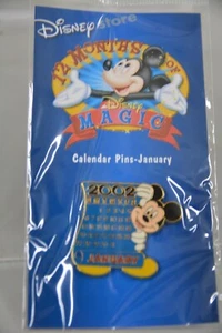 Disney Store 12 Months of Magic Calendar January Mickey Mouse 2002 - Picture 1 of 1