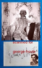 JARMILA NOVOTNA - SIGNED - CZECH SOPRANO - LA BOHEME - MET - CARUSO