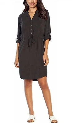 Vestido de viaje Orvis Pack And Go manga larga (negro, pequeño) nuevo con etiquetas Foto 1 de 2