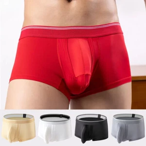 Mens Boxer Shorts Briefs Underwear Bulge Pouch Breathable Soft Trunks Panties ! - Picture 1 of 21