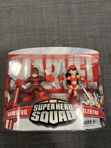 MARVEL Super Hero Squad Daredevil and Elektra Action Figures - Picture 1 of 4