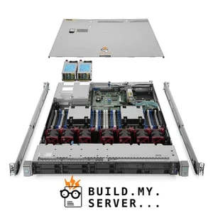 HP ProLiant DL360 G9 Server 2x E5-2697v4 2.30Ghz 36-Core 512GB RAM 8x Caddies - Picture 1 of 5