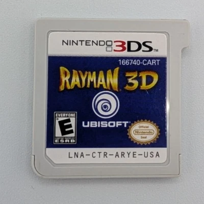 Rayman 3D (Nintendo 3DS, 2011) - Game Only - Tested - Image 1 of 2