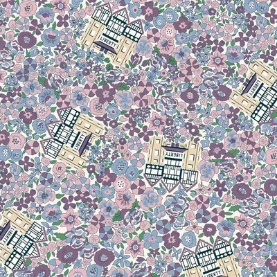 Liberty of London Flower Shop Liberty in Bloom B Fabric L01667414B - image 1 of 3