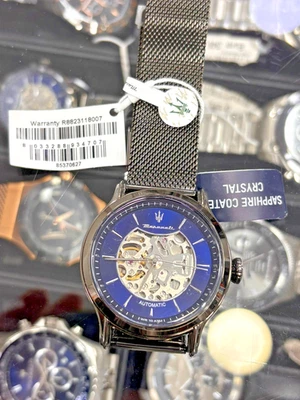 Orologio Maserati Epoca R8823118007 Skeleton Automatico Uomo - Immagine 1 di 3