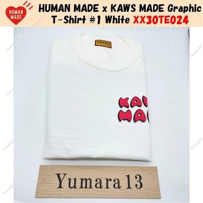 HUMAN MADE x KAWS MADE Graphic T-Shirt #1 White XX30TE024 - Image 1 of 4