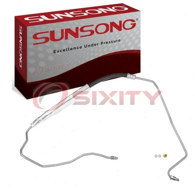 Mangueira de linha de pressão de direção hidráulica Sunsong para 1999-2003 Pontiac Grand Prix jg - Imagem 1 de 4