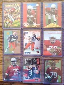 Simeon Rice Rookie Card Lot, 14 Karten Nr Mint & Sleeved - Bild 1 von 6