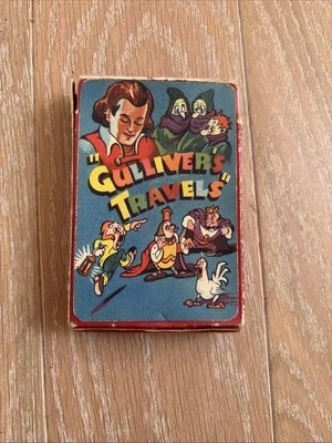 Gulliver’s Travels Card Game 1939 Word Game Based on Paramount Movie - Image 1 of 4