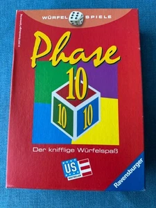 Phase 10 Würfelspiel komplett in Box US Bestseller deutsch - englische Regeln sehr guter Zustand - Bild 1 von 6