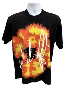 OffsetTears x Denim Tears Set It Off Fire Tee • Black • Small Rare Double-Sided - Picture 1 of 7