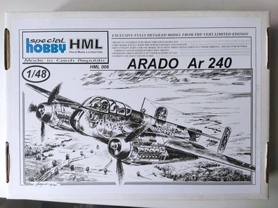 Arado Ar 240,1:48-Special Hobby-HML(SPEDIZIONE TRACCIATA) - Immagine 1 di 4