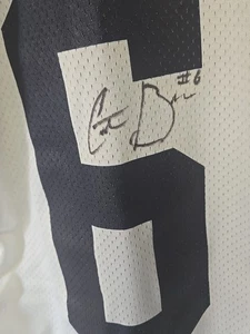 Camiseta deportiva oficial del equipo de fútbol Nike BYU #6 talla M Brigham Young firmada por la NCAA - Imagen 1 de 14